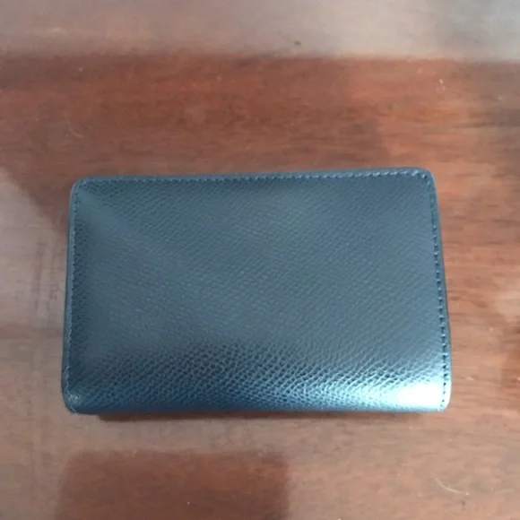 Coach BLUE MULTI Colorblock Leather MINI BENNETT & Wallet NWT - Picture 10 of 16